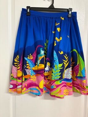 RARE Stitch Shoppe Alice in Wonderland Caterpillar Dream Sandy Skirt Size Med